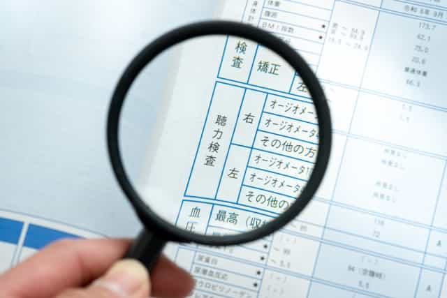 聴力表