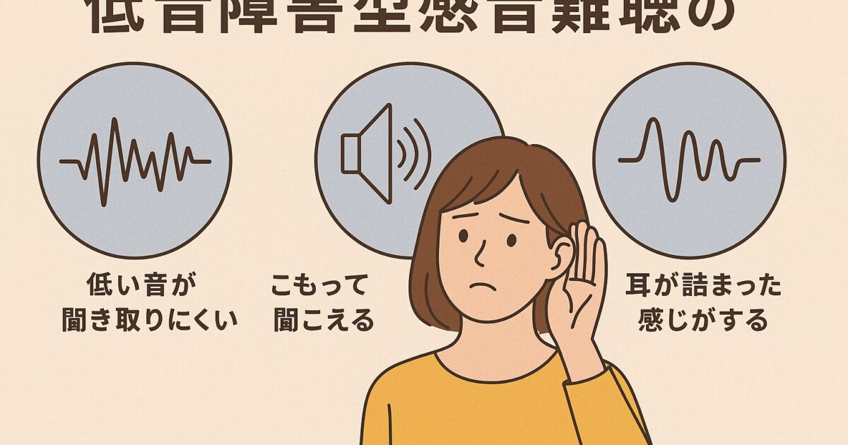 低音障害型感音難聴