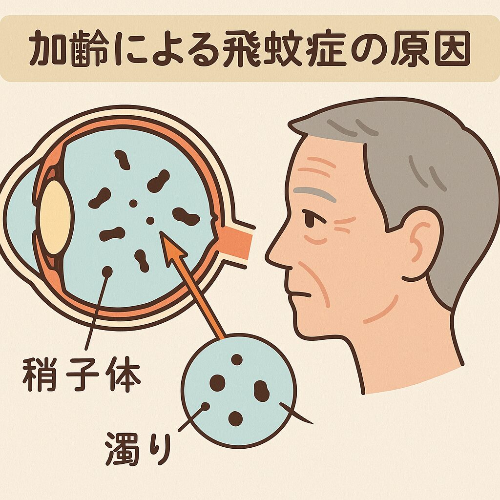 飛蚊症の症状